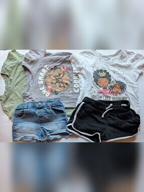 Size 5 And 5T Summer Lot Of 6 Peices